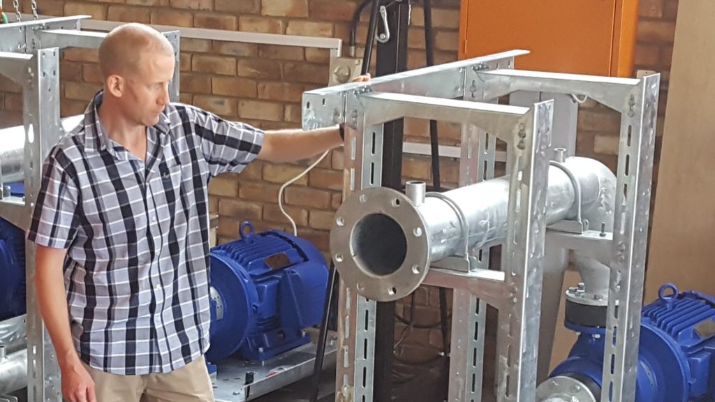 Shock Wave Engineering Murray Bredin with Pump