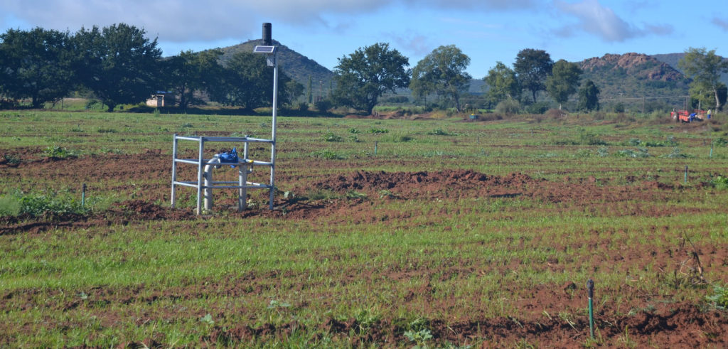 Shock Wave Engineering - IoT Orchard and Permaset Optimiser valve control station in Field